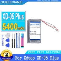 5400mAh High Capacity Mobile Phone Battery For Xduoo XD-05 Plus Smartphon Batteries