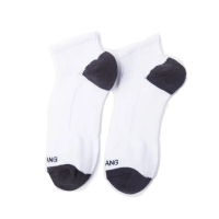 【KUNJI】12双 超強除臭襪-減壓高船型機能襪-白色-工研院研發(12雙 女款-W024白色)