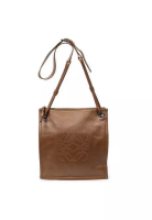 LOEWE Pre-Loved Vintage Anagram Flat Crossbody