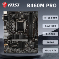 MSI B460M PRO Motherboard Support AMD Ryzen 9 5950X 3900X Ryzen 7 5800X3D CPU AMD B550 Chipset 4xDDR4 128GB 1xPCIe 4.0 Micro-ATX