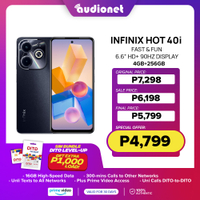 Tax free discount [BUNDLE]Infinix HOT 40i Smartphone |   8GB RAM + 256GB ROM |   Unisoc T606 |   6.5