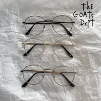 The Goats Dept - Dahmer Moscod Glasses Original / tgd820 kacamata bulat metal harry potter gaya emas