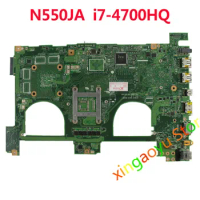 For ASUS N550JA N550JV Laptop Motherboard i7-4700HQ DDR3L 100% Test OK