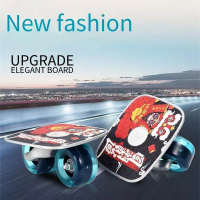 Freeline Skate Anti Slip Drift 2 Roda LED Flashing