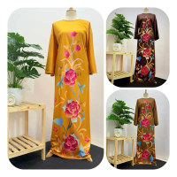D21 dress full kain sejuk _3D