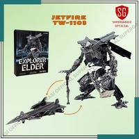 Mainan Pajangan Baiwei TW-1103 Explorer Elder Jet Pack Jetfire SkyFire