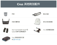 美國 UPPAbaby CRUZ／CRUZ V2配件【六甲媽咪】