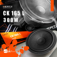 M5r↯【CK-165L】義大利 HERTZ 赫茲 6.5吋兩音路分離式喇叭 2音路分音喇叭 CK165L