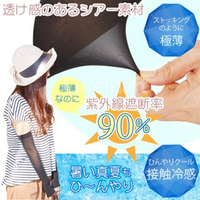 【JOKO JOKO】日本 砂山靴下 極薄涼感 抗UV 防曬袖套