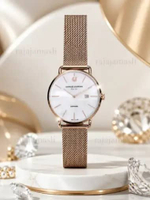 Charles Jourdan CJ1002-1552 Jam Tangan Pria Quartz Sapphire Rosegold Stainless Steel - Watches Rose 