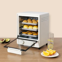 Air Frying Electric Oven Multi-Functional Household Mini Bread Baking Oven Oven 15 Liters Electric Oven Pizza Delicious