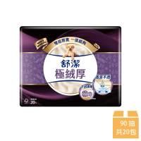 Kleenex 舒潔 極絨厚抽取衛生紙 90抽x20包x1串