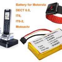 OrangeYu 230mAh Cordless Phone Battery SNN5904A for Motorola Motoactv, DECT 6.0, IT6, IT6-2
