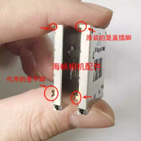 NEW For Sony A7IV A7M4 SD Memory Card Reader Connector Slot Holder ILCE-7M4 A7 Mark IV 4 M4 Mark4 MarkIV Alpha 7M4 7IV Camera