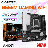 Socket AM5 Motherboard Gigabyte B650M GAMING WIFI DDR5 AMD B650 Mainboard Support Ryzen 7000 Series AM5 CPU DDR5 6400MHz 64GB