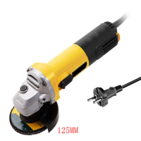 6 Speed Variable Polishing Power Tools 20V Handheld Electric Angle Grinder 125mm For Cutting and Grinding Metal Power Tools