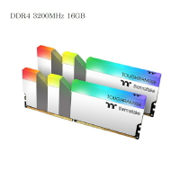 【獨家！最高5%回饋】曜越 鋼影 TOUGHRAM RGB 記憶體 DDR4 3200MHz/3600MHz/4000MHz/4400MHz 16GB(8GBx2)/白色