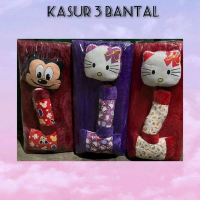 Kasur Bulu Karakter 3 Bantal