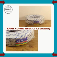 KABEL COSMIC NYM TEMBAGA 3 X 1,5 KAWAT TUNGGAL PANJANG 50 METER