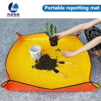 Repotting Mat for Indoor Plant Transplanting and Potting Soil Mess Control Portable Succulent Planting Potting Tray Gardening