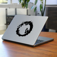 Fire Dragon Ring Vinyl Laptop Stickers for Macbook Decal Pro 14" Air Retina 13 15 Inch Mac Skin Notebook Decor Acer Nitro 5 Y700