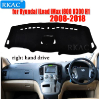RKAC RIGHT hand drive Car Dashboard cover for Hyundai Auto dashboard mat rug for Hyundai iLoad iMax i800 H300 H1 2008- 2018