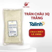 Trân Châu 3Q Trắng Hiệu Talinh CHAI CHIẾT LẺ 330ML