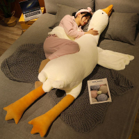 大白鵝抱枕毛絨玩具大鵝公仔布娃娃床上夾腿睡覺玩偶生日禮物女生