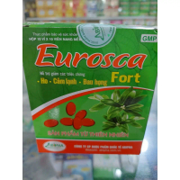 [Hot trend] Eurosca Fort Abipha - Giảm ho, thông mũi, giảm triệu chứng đau họng, cảm lạnh
