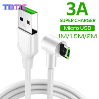 TBTIC 1.5/1//2M 3A Fast Charging Micro USB Cable For Samsung S7 S7Edge OPPO VIVO Xiaomi Redmi Note 5