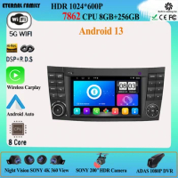Android Car Radio For Mercedes Benz E-class W211 E200 E220 E300 E350 E240 E270 E280 CLS CLASS W219 Stereo DVD Multimedia Screen