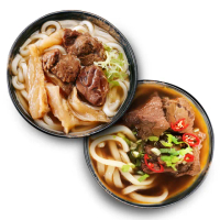 【饗城】五星級超有感牛肉麵10入組 紅燒 清燉 2款任選組_贈品包在袋內(饗城 牛肉麵 美食 調理包)