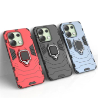 For Xiaomi Redmi Note 13 Case For Xiaomi Redmi Note 13 Cover Armor Shell Finger Ring Hard Phone Case for Redmi Note 13 4G 5G