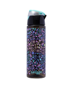 Drink Bottle Eclipse Plastic Flip Lid 750 mL Black Mix