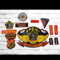 LOGO BORDIR SATRIA BANTEN PPBNI BADGE BORDIR SATRIA BANTEN PPBNI LOGO SATRIA BANTEN LOGO PPBNI ATRIB
