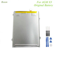 Roson For AGM X3 Original Battery 4100mAh 100% New Replacement Accessory Accumulators For AGM X3 +Tools
