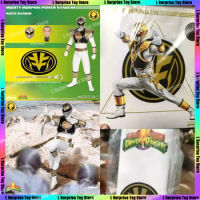 [In Stock] Mezco One:12 Mighty Morphin Power Rangers Figure White Ranger Anime Action Figures Figuras Figurine Statue Gifts Toys