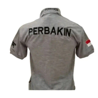 Kaos Polo Bordir Perbakin ABU
