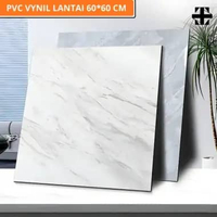 Vinyl Lantai Marbel Lantai Marmer PVC 60 x 60 cm Sticker Lantai Marmer floor Vinyl No.6185