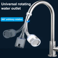 360° Adjustment Faucet Extender Tube Water Saving Nozzle Filter Kitchen Water Tap Saving Sink Faucet Bathroom Kitchen Gadget