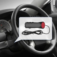 Hot Universal Car Steering Wheel Button Remote Controller Car Radio GPS Navigation DVD 2 Din Android Wired Remote Control 7 Keys