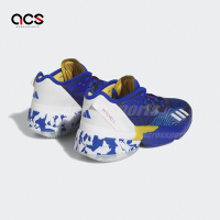 adidas 籃球鞋 DON Issue 4 藍 白 男鞋 米契爾 緩震 愛迪達 聯名款 IE4517