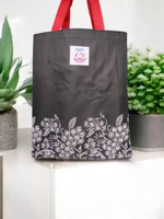 Tote Bag Bear Brand, Tas Belanja Susu Beruang Hitam Batik