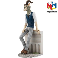 Megahouse Look Up Beastars Pina Collectible Anime Figure Model Toys Furry Desktop Ornaments Gift for Fans