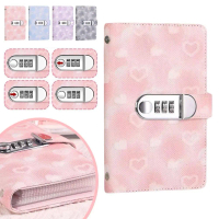 Combination Lock Wallet Cash Storage Book Storage Bag Capacity Combination Lock Large Love C3H9