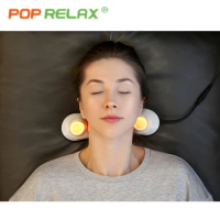 POP RELAX 5 ball heated jade stone roller massage device far infrared thermal therapy body pain relief ceragem projector heater