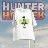 3Second x Hunter x Hunter T-Shirt Short Sleeve Regular Fit Cotton Namikawa 031225 L