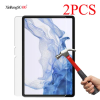 2PCS Scratch Proof Tempered Glass Screen Protector For Samsung Galaxy Tab S8 S8 Plus S8 Ultra 11 12.4 14.6 Inches HD