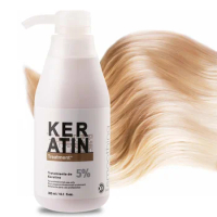 300ml Hair Smooth Straight Hairstylist Salon Care Accessorie Brazilian 5% Keratin Hair Treatment Hair Mask Moisture Damaged