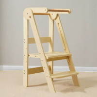 可折疊木質兒童梯凳木制寶寶洗手台階凳洗漱墊腳增高凳創意學習凳